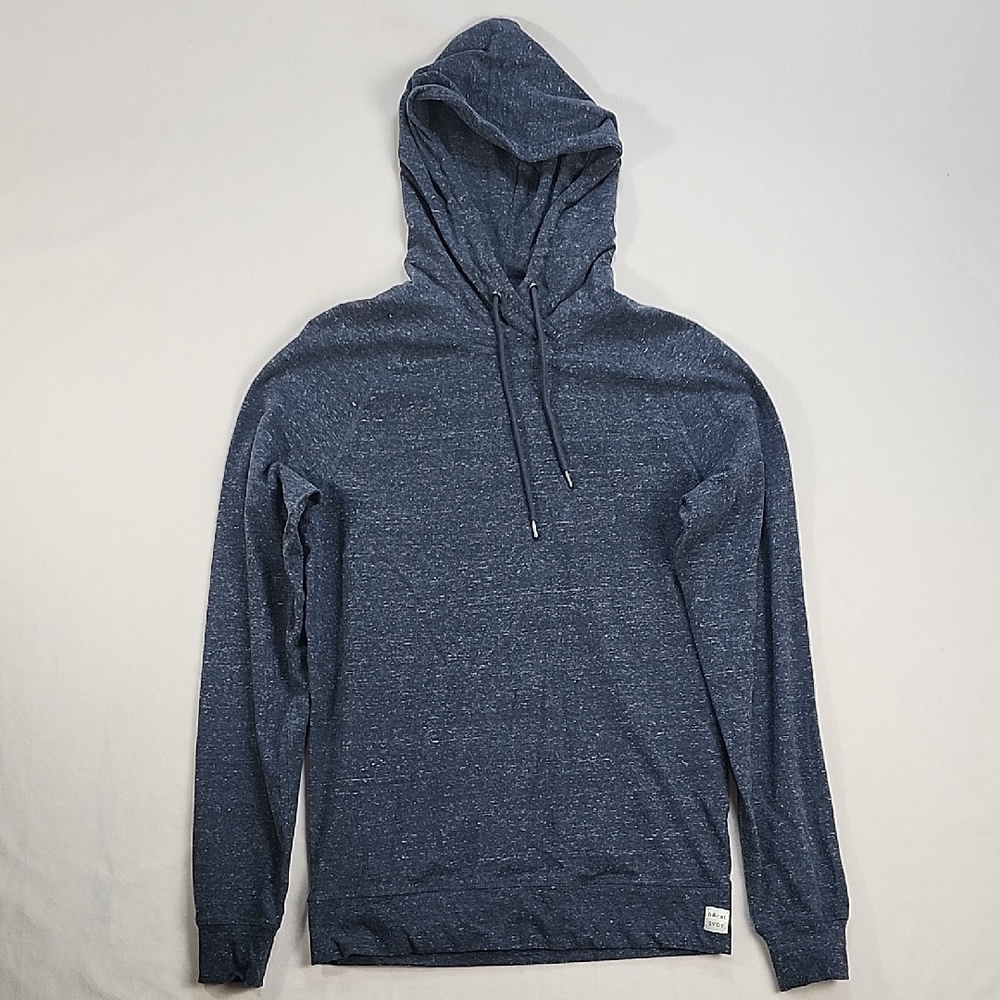 Horst Blue and White Hoodie Sz S